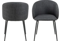 Karmstoler|Spisestoler & Kjøkkenstoler-Sarad Lenestol Grey