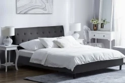 Bedly Sengeramme & Sengestamme-Saverne Dobbeltseng 180 | 200 cm Grey