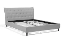Bedly Sengeramme & Sengestamme-Saverne Dobbeltseng 140 | 200 cm Grey