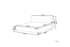 Bedly Saverne Dobbeltseng 160 | 200 cm