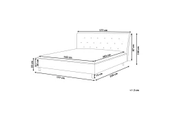 Bedly Saverne Dobbeltseng 160 | 200 cm