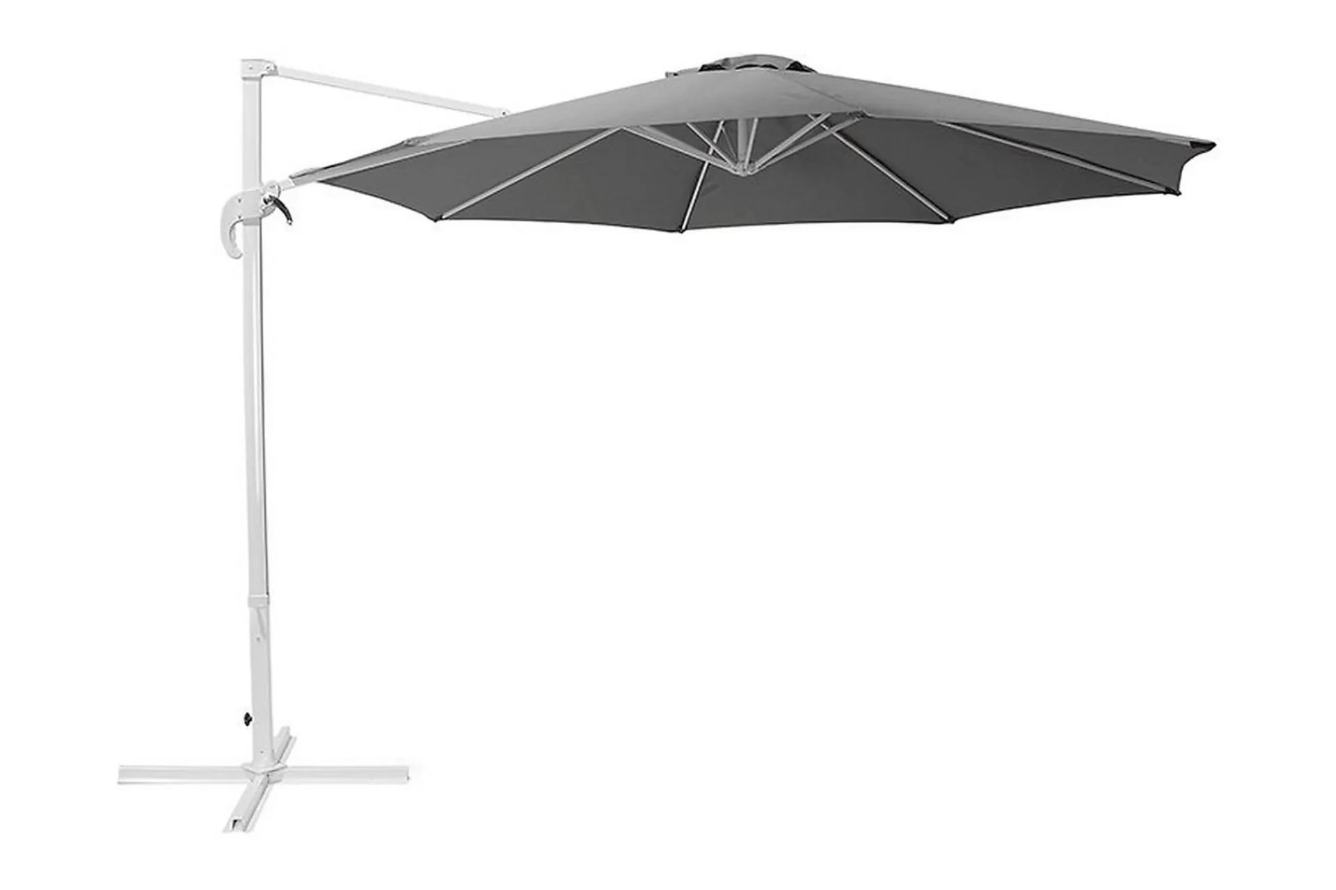 Parasoller-Savona Parasoll 240 cm Mørkegrå