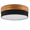 Trio Lighting Kjøkkenlampe|Vinduslampe-Seasons Taklampe 50 cm E14 Svart/Tre
