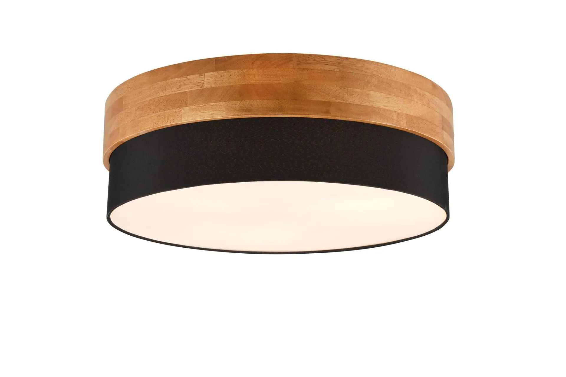 Trio Lighting Kjøkkenlampe|Vinduslampe-Seasons Taklampe 50 cm E14 Svart/Tre