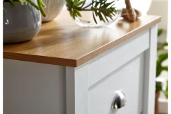 Sideboard & Skjenker-Seddik Sideboard 39 cm Rektangulær Natur,Hvit