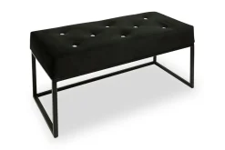 Entrebenk|Benk-Sego Sittepuff 80x35x42 cm Lind Sammet 6