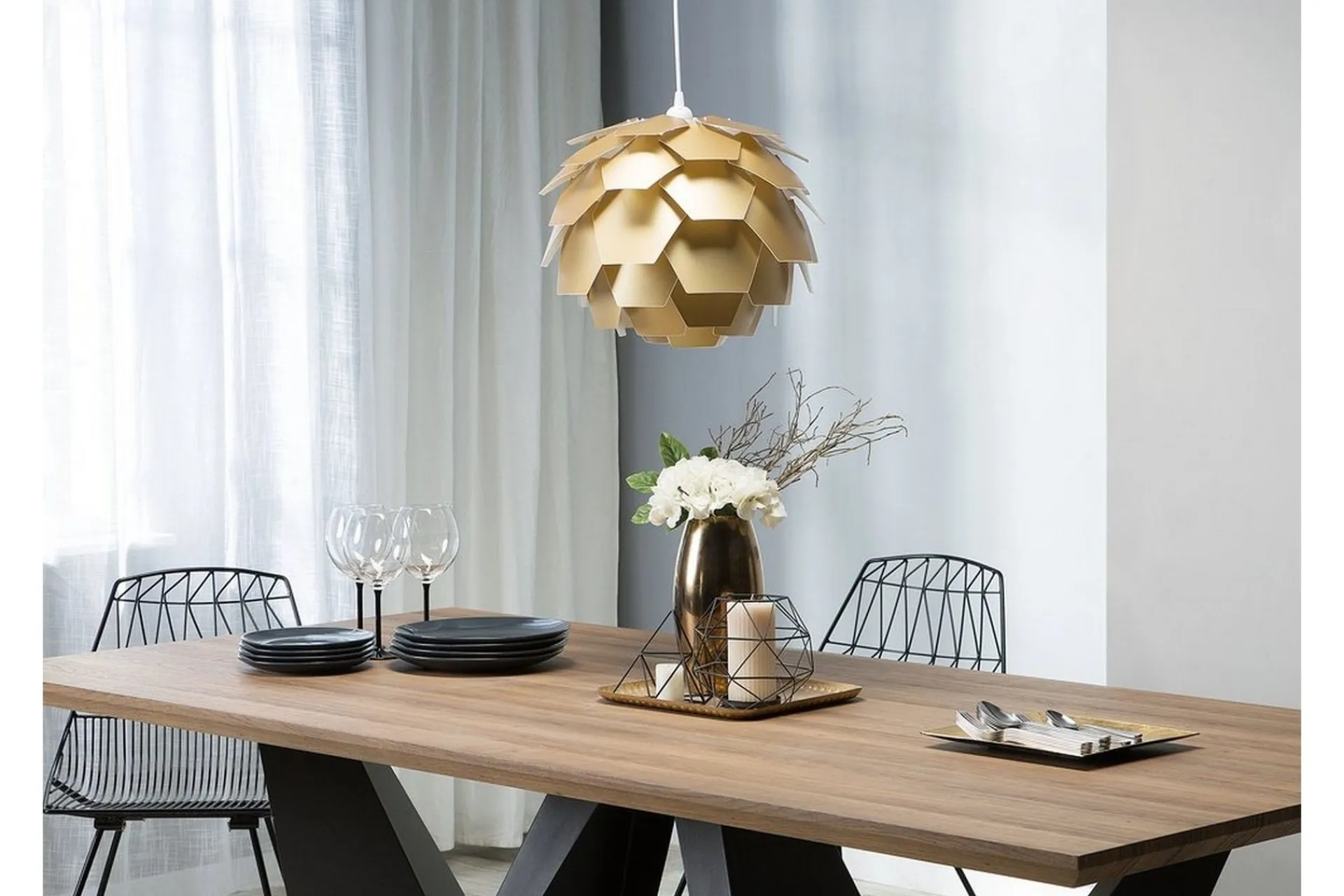 Kjøkkenlampe|Taklampe-Segre Taklampe 40 cm Gull