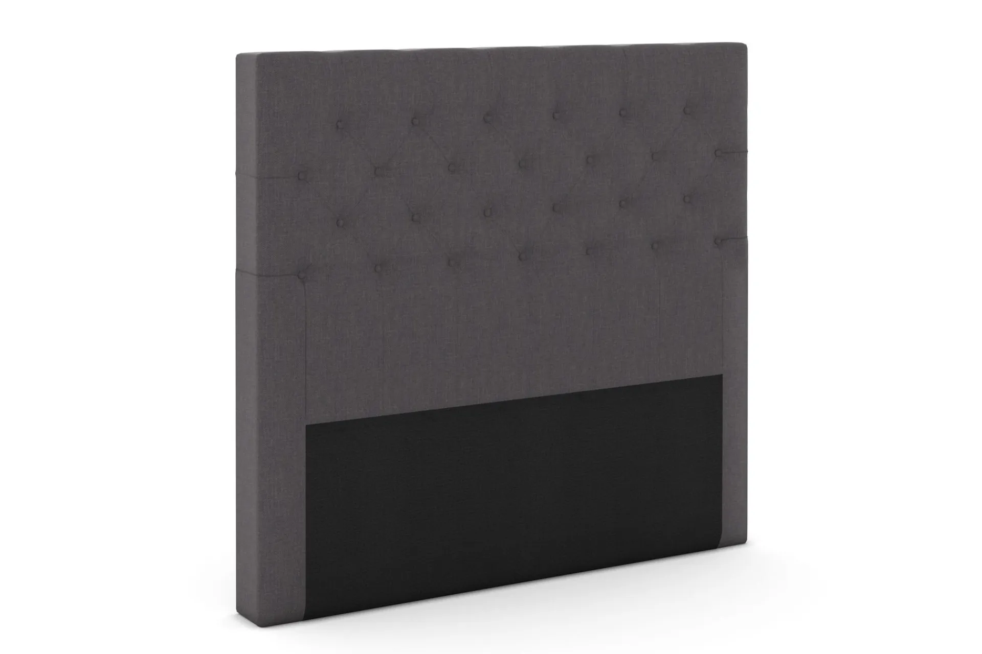 Sengetilbehør & Sengegavl-Select Dypstiftet Sengegavl 140 cm Grey