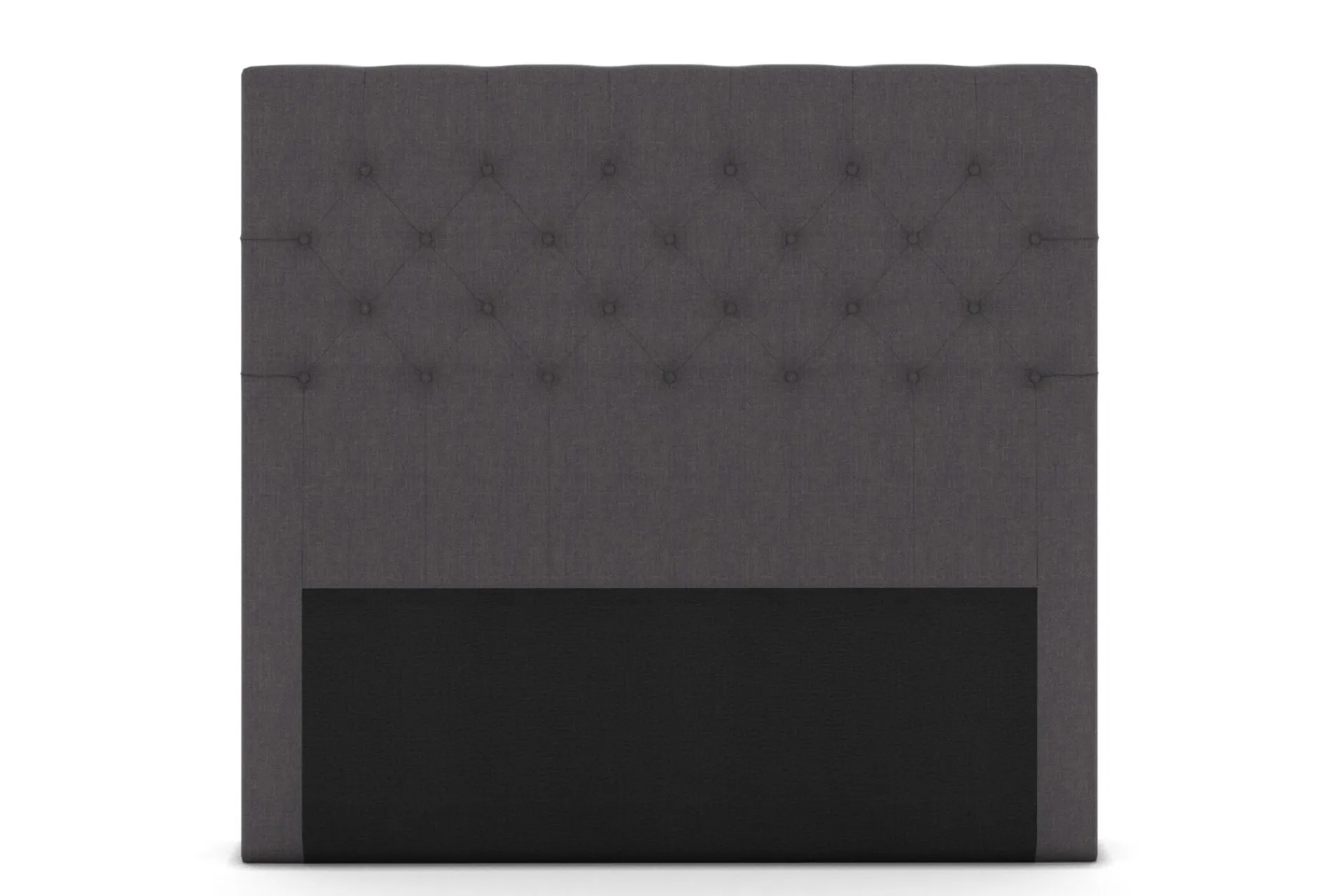 Sengetilbehør & Sengegavl-Select Dypstiftet Sengegavl 140 cm Grey