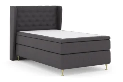 Kontinentalsenger|Komplett Sengepakke-Select No 4 Komplett Sengepakke 120x200 Medium Mørkegrå