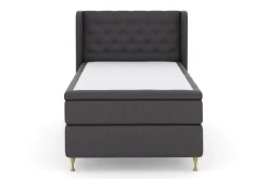 Kontinentalsenger|Komplett Sengepakke-Select No 4 Komplett Sengepakke 120x200 Medium Mørkegrå