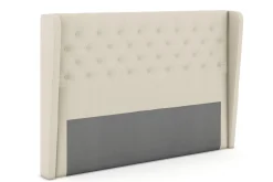 Sengetilbehør & Sengegavl-Select Sengegavl med Sider 210 cm Beige