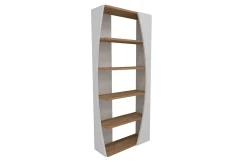 Bokhylle-Selge Bokhylle 63,6 cm Brun,Hvit