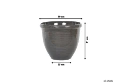 Veggkrukke-Sellana Krukke 41 cm Brun