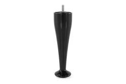 Sengetilbehør & Sengegavl|Møbelhengsler-Sengeben 4-Pak 19 cm Svart