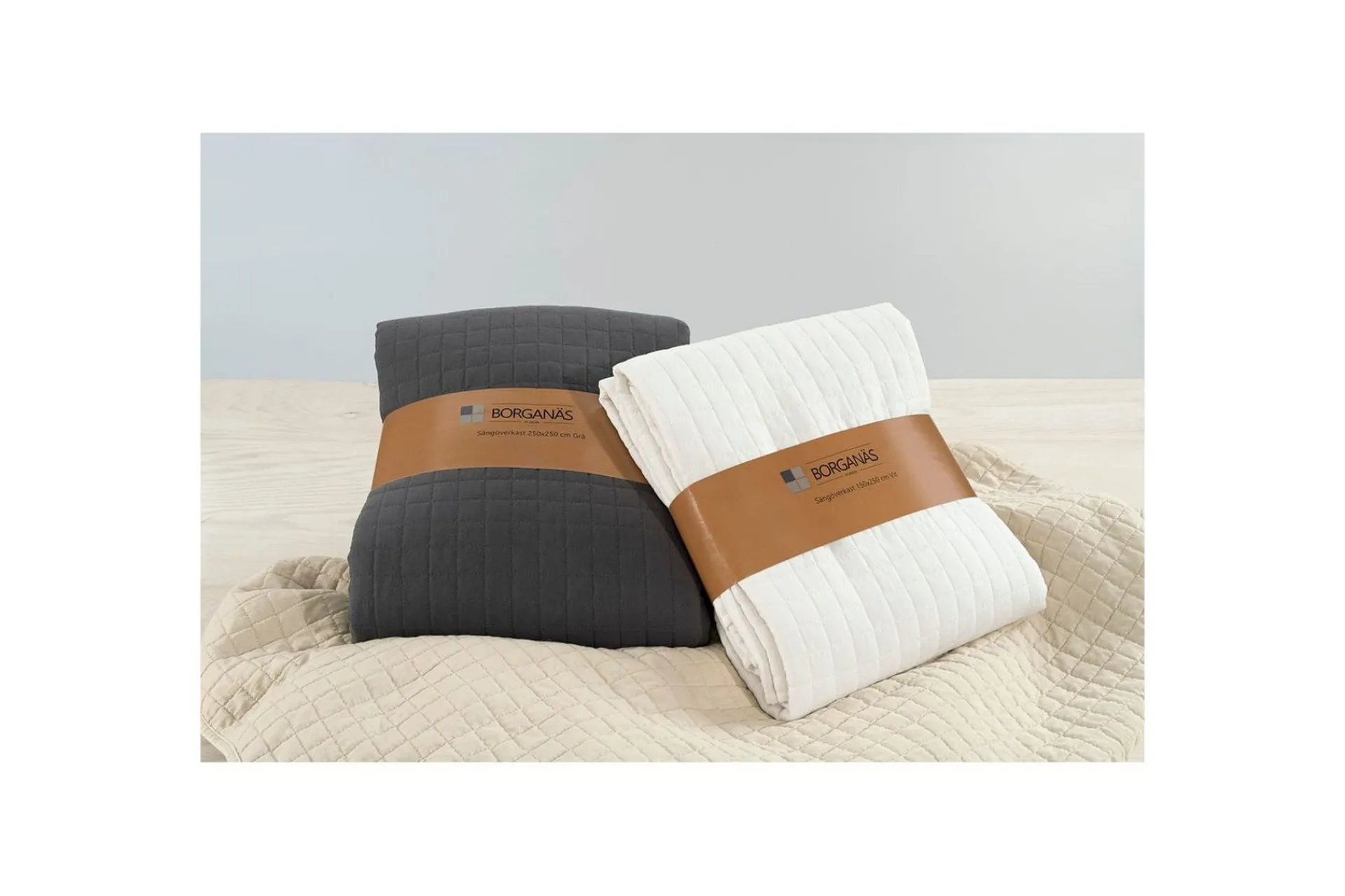 Sengeteppe-Sengeteppe Borganäs of Sweden Beige