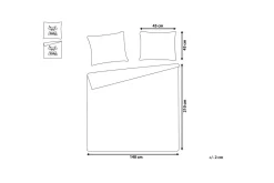 Sengeteppe Rudkhan 140x210 cm