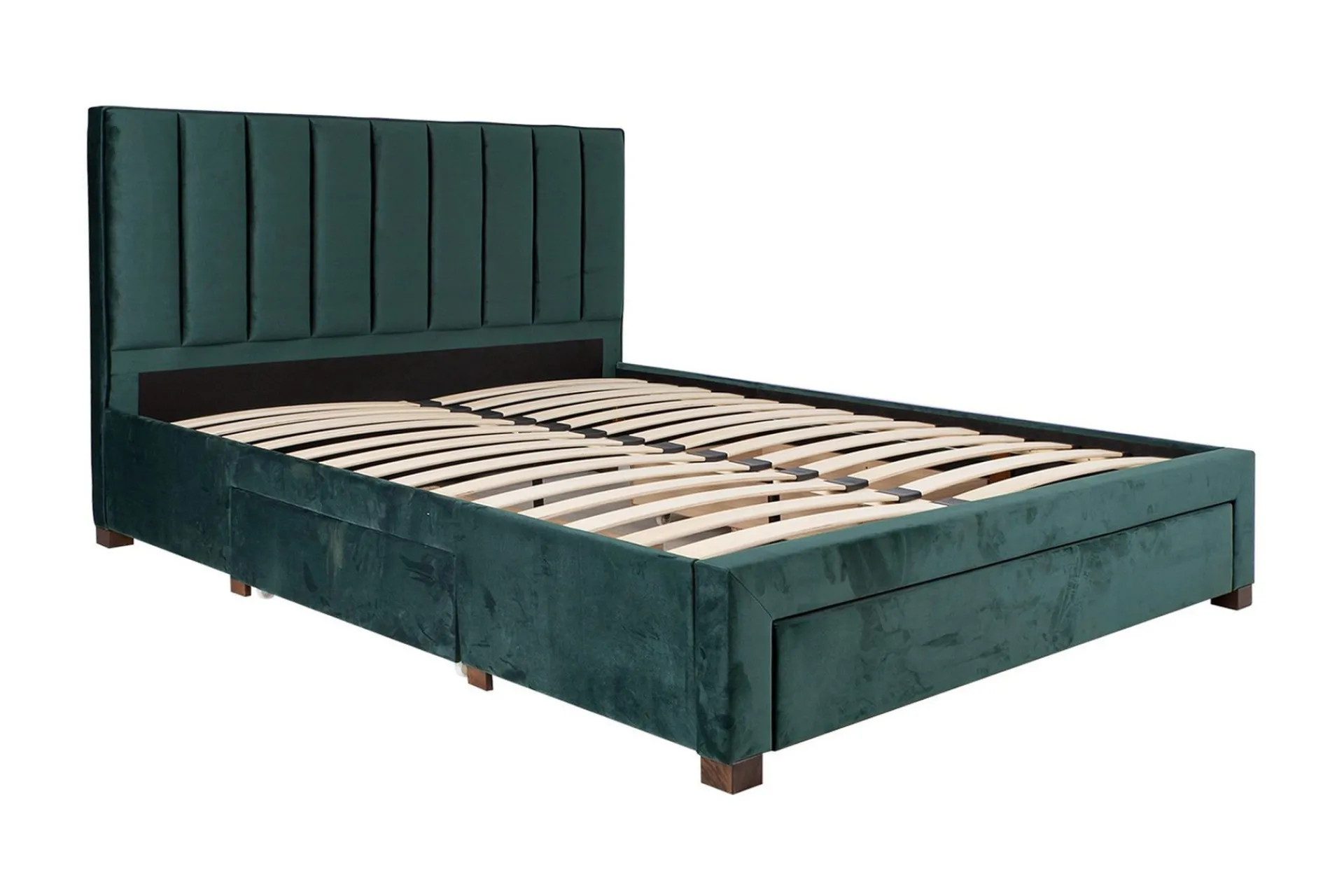 Sengeramme & Sengestamme|Seng Med Oppbevaring-Seng GRACE med skuffer uten madrass 160x200cm Grønn