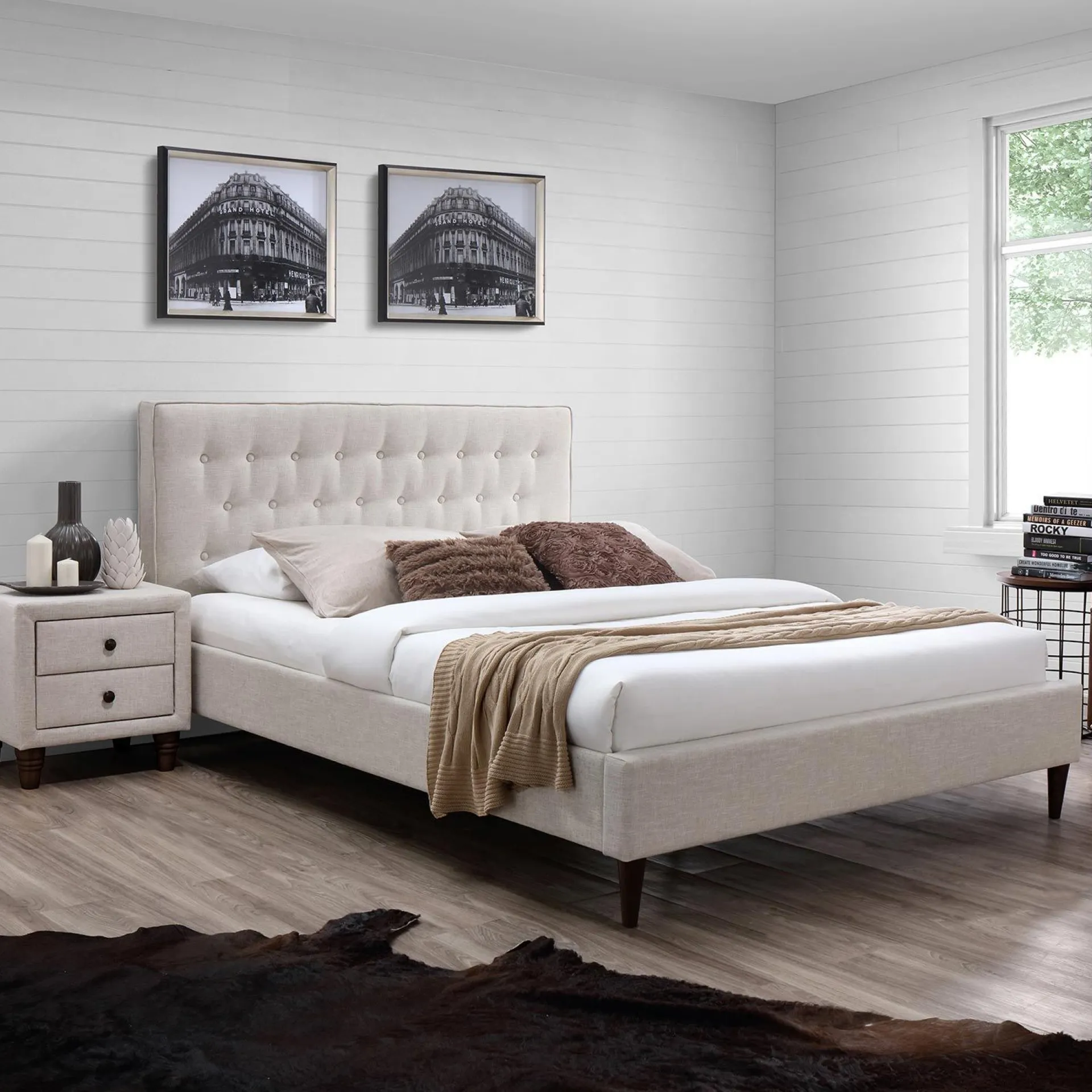 Seng HOME4YOU Emilia 160x200 cm med madrass Harmony Duo Season