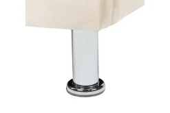 Sengeramme & Sengestamme-Seng med lamellramme Metz Beige,Sølv