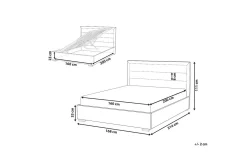 Seng med oppbevaring Rouen