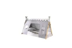 Seng med tekstiler Tipi 90x200 cm Uten ben