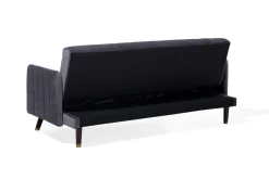 Velour Sofa & Fløyel Sofa|Sovesofaer-Senja Sovesofa 200 cm Grey
