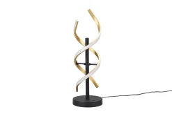 Trio Lighting Vinduslampe|Bordlampe-Sequence LED-Bordlampe /Matt Svart Matt messing