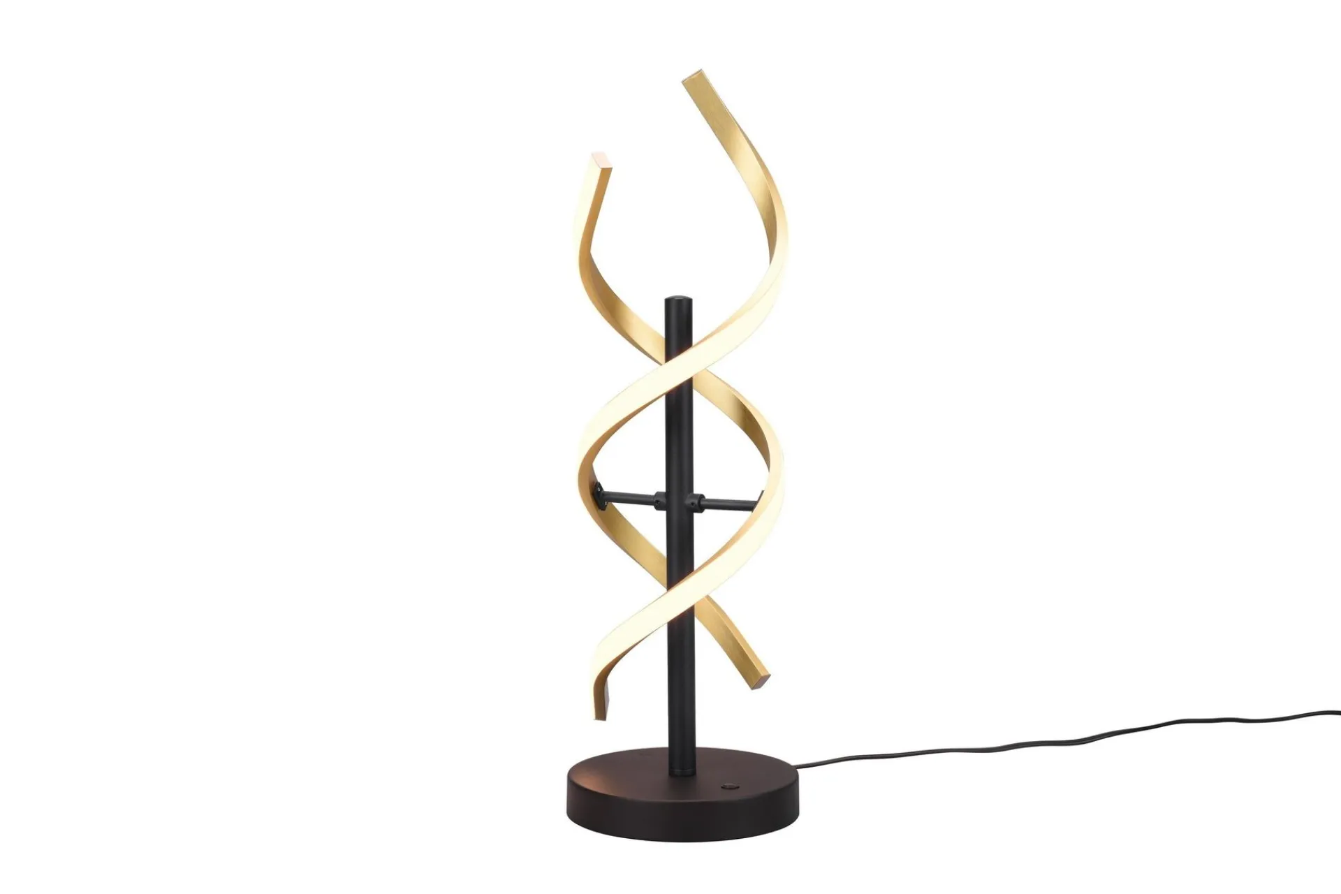 Trio Lighting Vinduslampe|Bordlampe-Sequence LED-Bordlampe /Matt Svart Matt messing