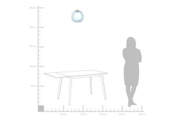 Kjøkkenlampe|Taklampe-Sessera Taklampe 15 cm Sølv