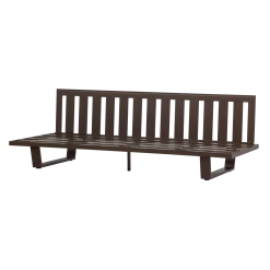 WOOOD 3-seters sofa Bear utendørs