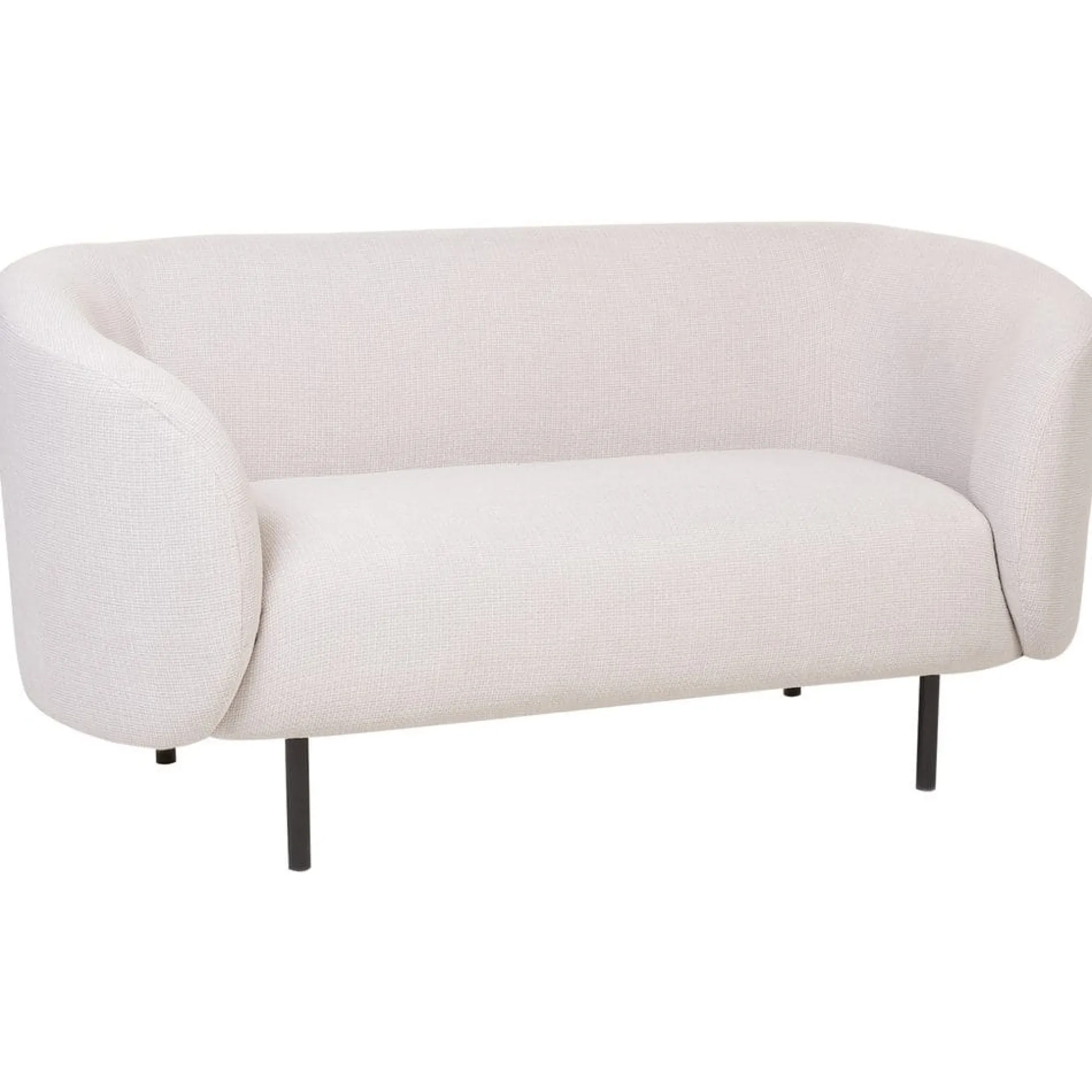 2 Seter Sofa-2-seters sofa Loen Beige,Svart