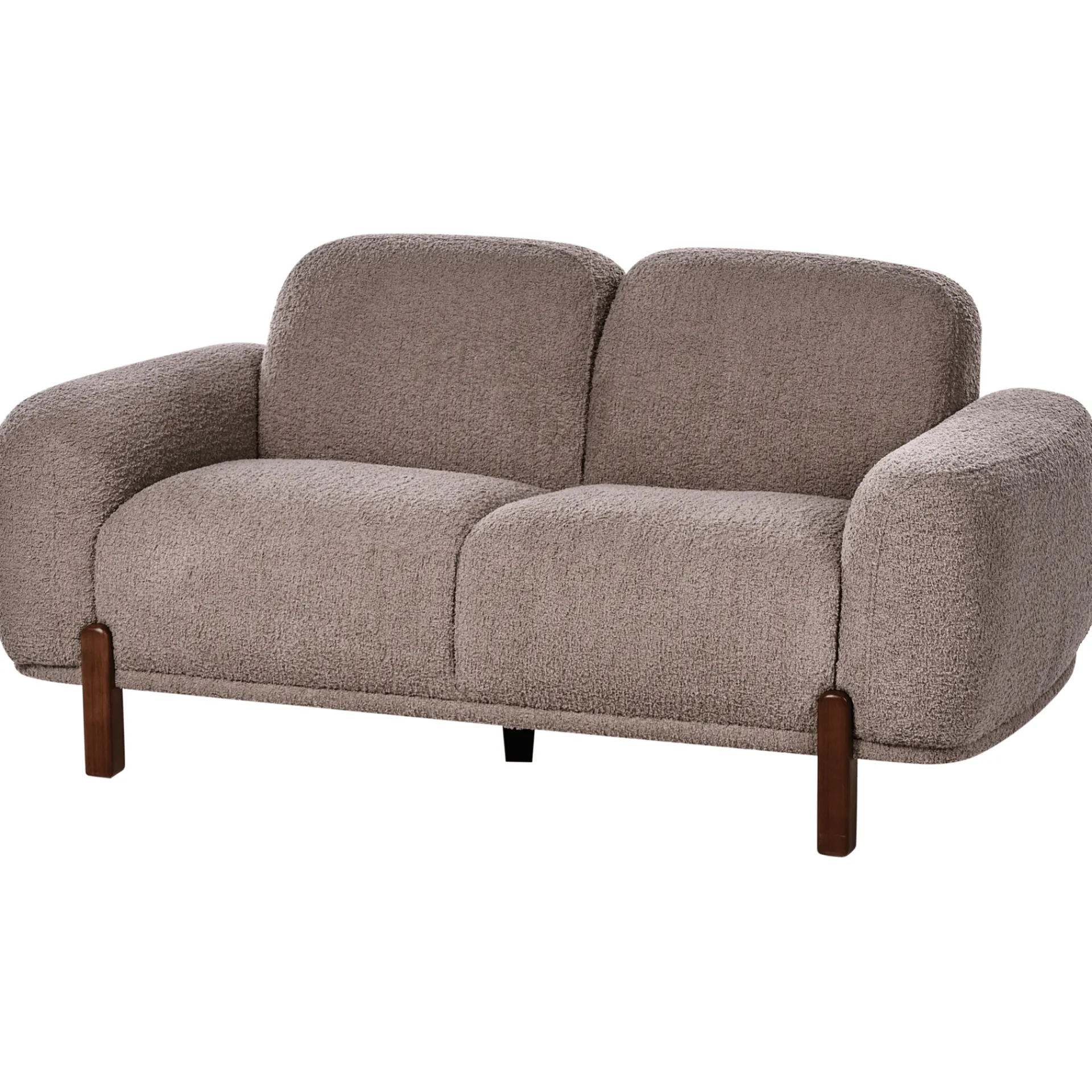 2-seters sofa Odnes i bouclé