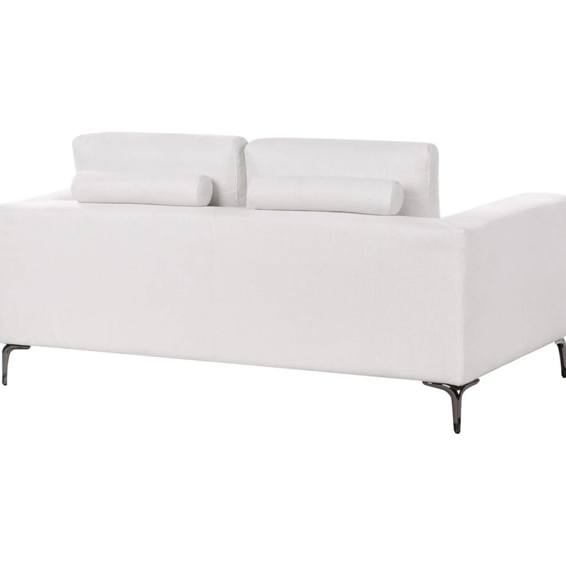 2 Seter Sofa-2-seters sofa Reinen Hvit,Svart