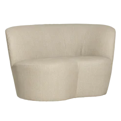 WOOOD Moduler|Moduler-2-seters sofa Stone utendørs høyre sand