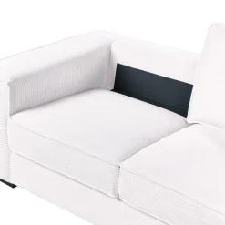 2 Seter Sofa-2-seters sofa Vikran Hvit,Svart