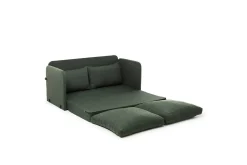 Sovesofaer-2-seters sovesofa Rubby (148 x 70 x 66 cm) Grønn