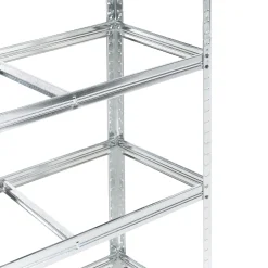 Tilbehør Utendørs-Sett med 2 garasjehyller Xitta 90 cm Sølv/brun
