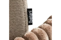 Karmstoler-Sett med 2 spisestuestoler Amity Beige,Svart,Brun
