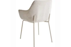 Karmstoler-Sett med 2 spisestuestoler Bowdon Beige