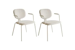Sett med 2 spisestuestoler Carille