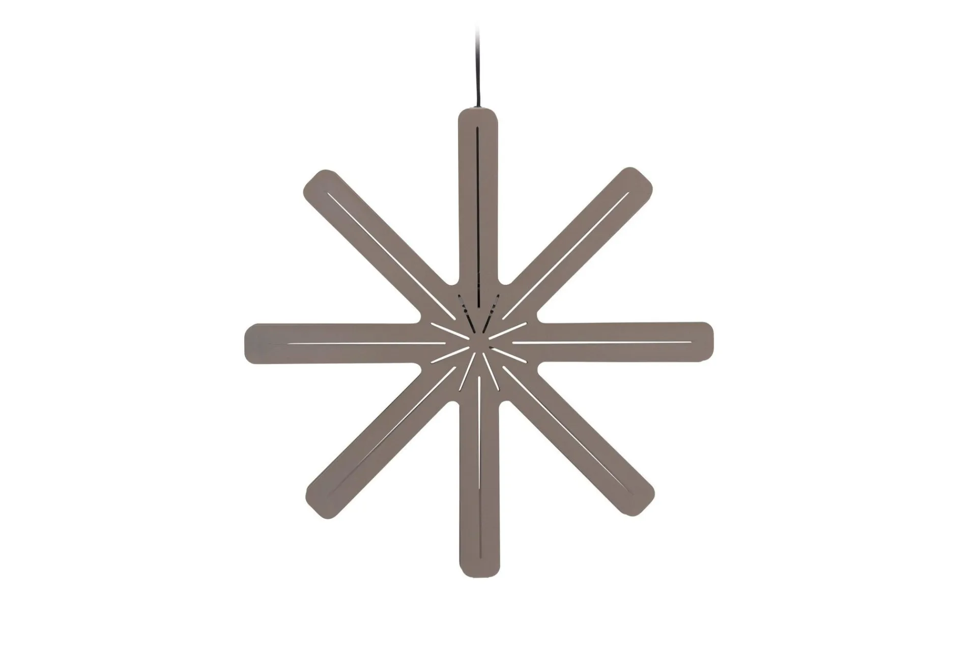 Venture Home Julelys|Julepynt & Juledekorasjon-Säfsen Adventsstjerne / Julelampe 60 cm Mocca