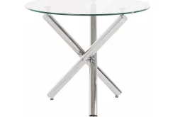 Loft24 Shadi Spisebord Rundt 90 cm Glass