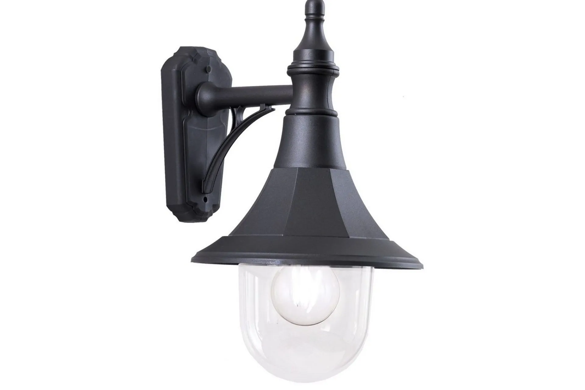 Entré|Fasadebelysning-Shannon Elstead Lighting Utendørs Vegglampe Svart