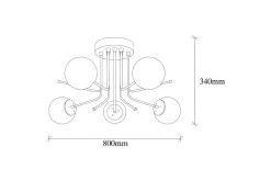 Taklampe-Sheen Taklampe
