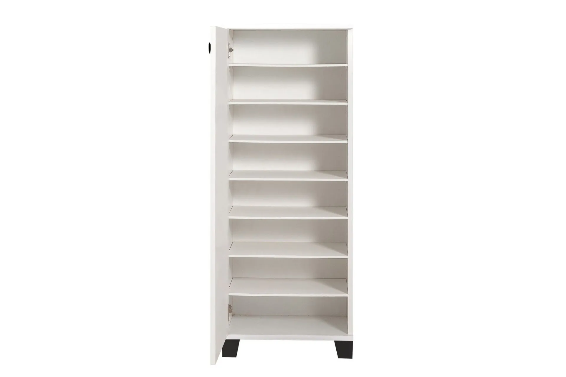Gangoppbevaring-Shoe Cabinet Hvit|Svart Svart,Hvit
