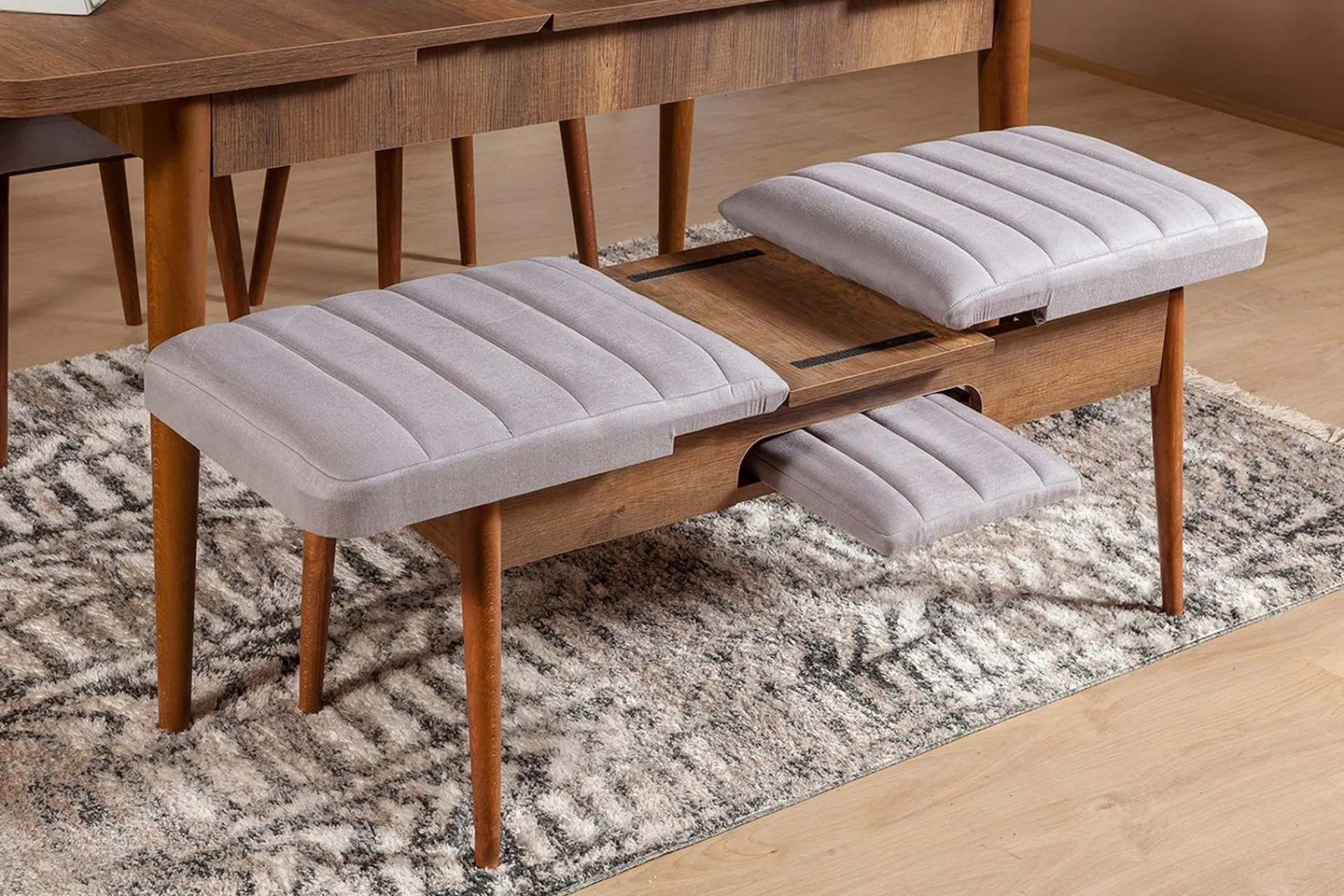 Entrebenk|Benk-Shundrea Benk 51 cm Valnöt