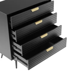 Gangoppbevaring|Kommode-Sideboard HOME4YOU Svart