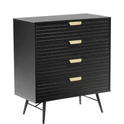 Gangoppbevaring|Kommode-Sideboard HOME4YOU Svart