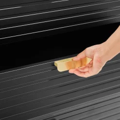 Gangoppbevaring|Kommode-Sideboard HOME4YOU Svart